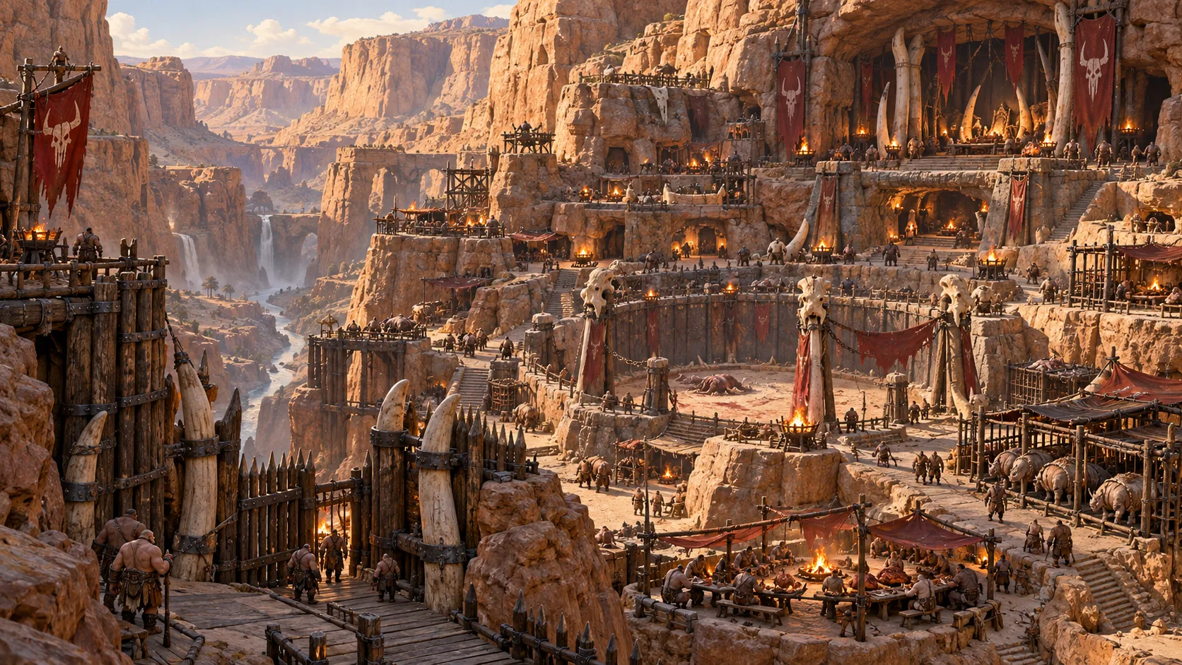 Concept art of Bouldermaw Hold
