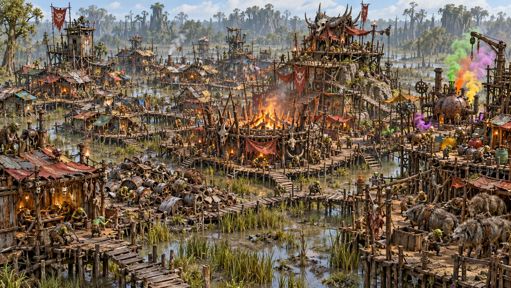 Concept art of Skitterfen